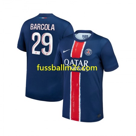 Fußballtrikots Paris Saint-Germain Bradley Barcola 29 Heim Trikotsatz 2024-2025 Fußballtrikots Paris Saint-Germain Bradley Barcola 29 Heim Trikotsatz 2024-2025